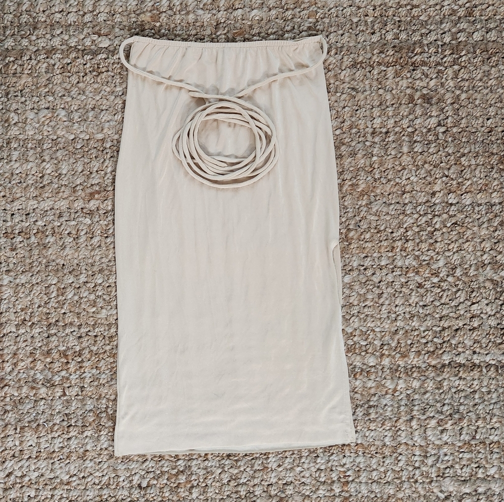 Elegant Cream Skirt